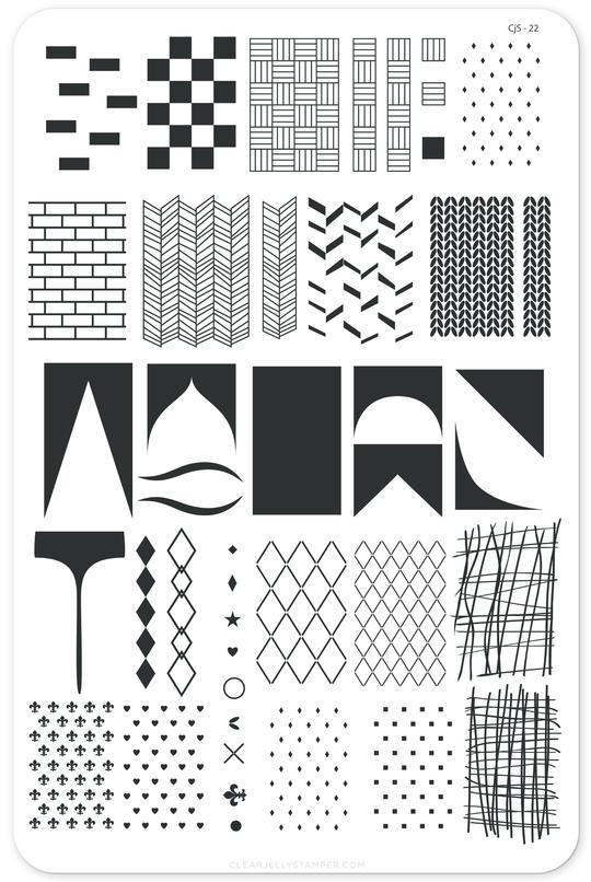 Clear Jelly Stamper- CjS-022- The Essentials