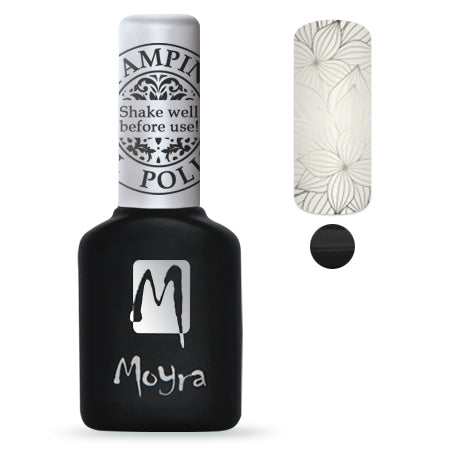Moyra Foil Gel Polish- Black