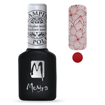 Moyra Stamping Gel Polish- Red SGP06
