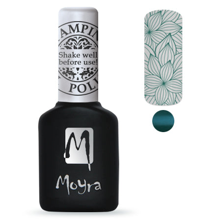 Moyra Stamping Gel Polish- Green SGP08