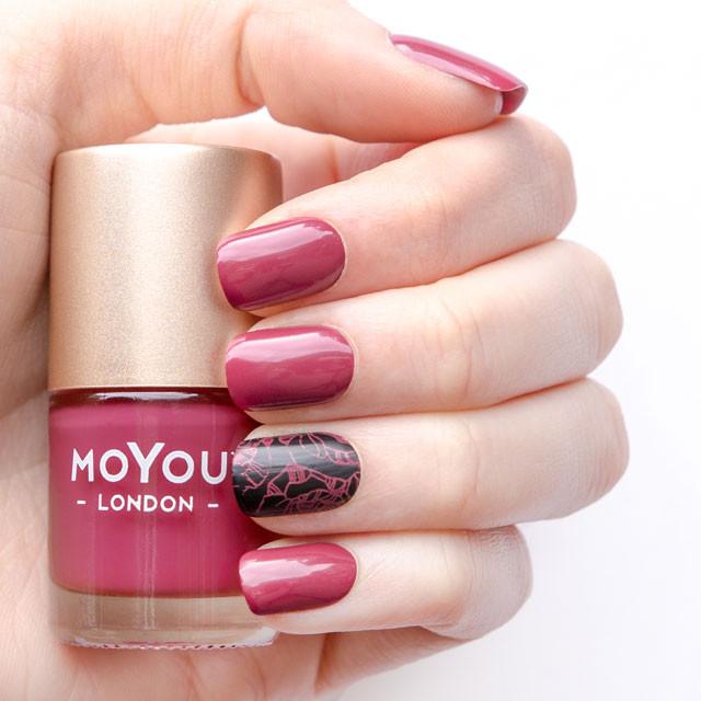 MoYou London- Stamping Polish- Moroccan Mauve