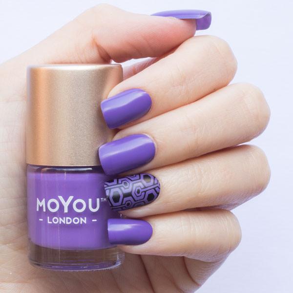 MoYou London- Stamping Polish- Purple Punch