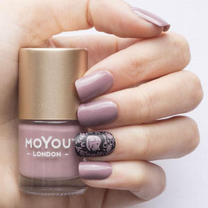 MoYou London- Stamping Polish- Pink Clay