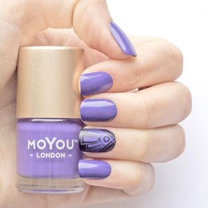 MoYou London- Stamping Polish- Purple Rain