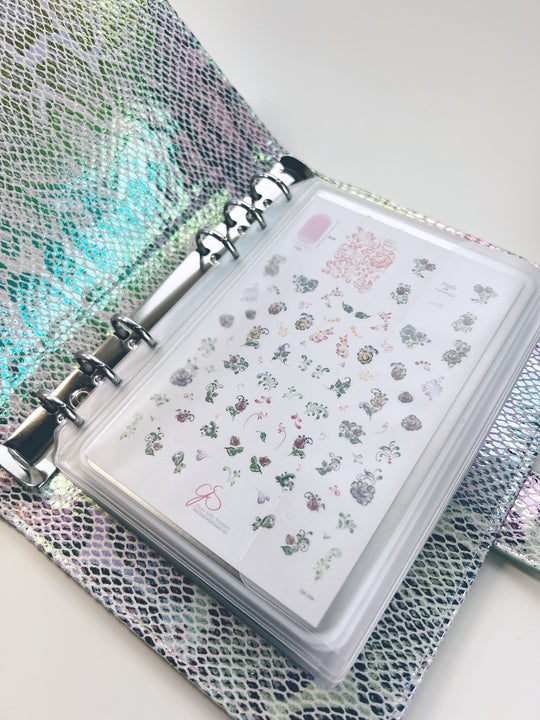 Clear Jelly Stamper- Accessories- Large Stamping Plate Storage Binder (4 styles)