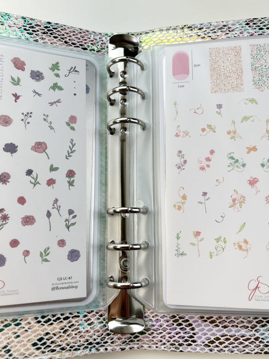 Clear Jelly Stamper- Accessories- Large Stamping Plate Storage Binder (4 styles)