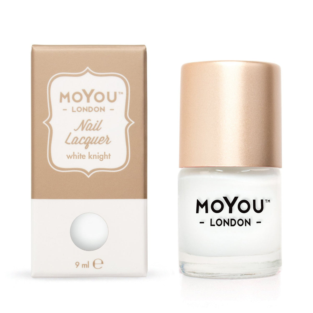 MoYou London- Stamping Polish- White Knight